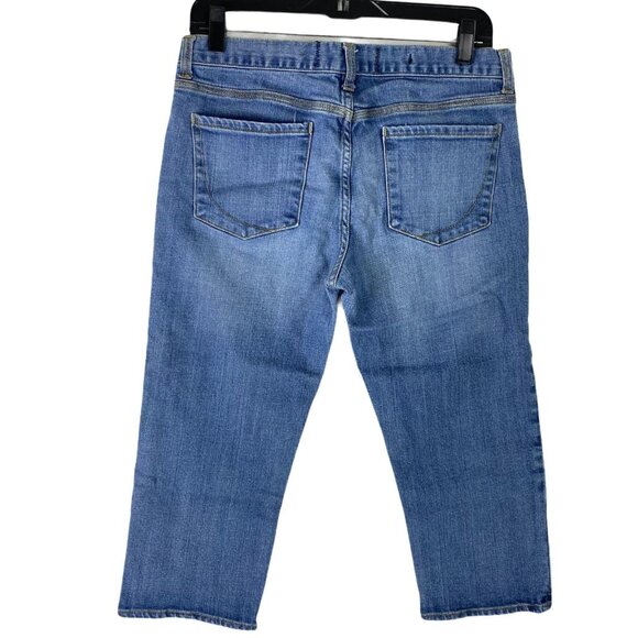 Paper Denim & Cloth Womens 31/12 Isabella Capri Jeans Medium Wash Denim Cropped - Picture 3 of 13